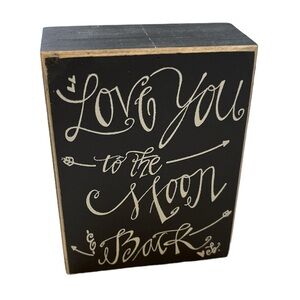 Love You to the Moon & Back Block